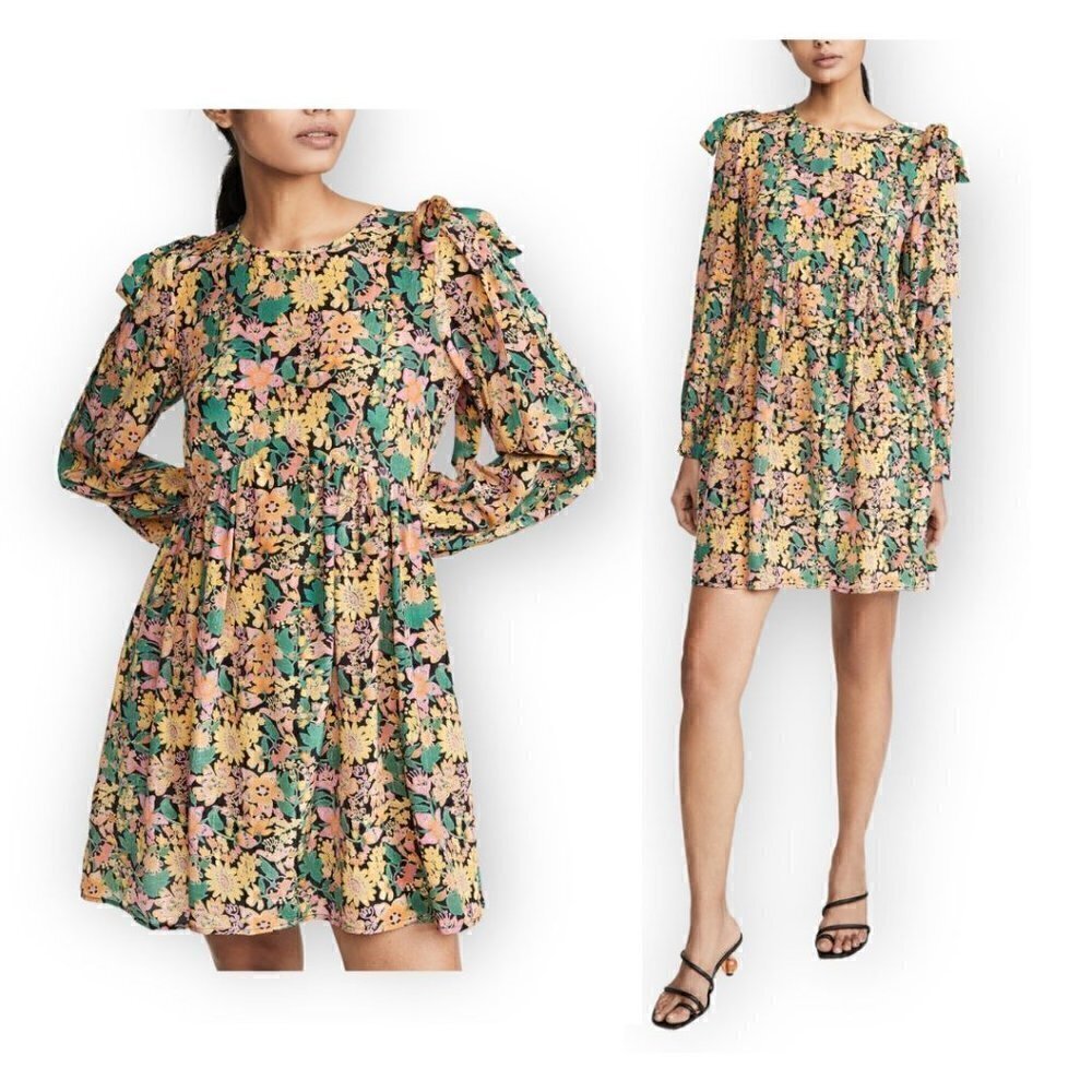 NWT Banjanan Petra Silk Mini Dress, Size S